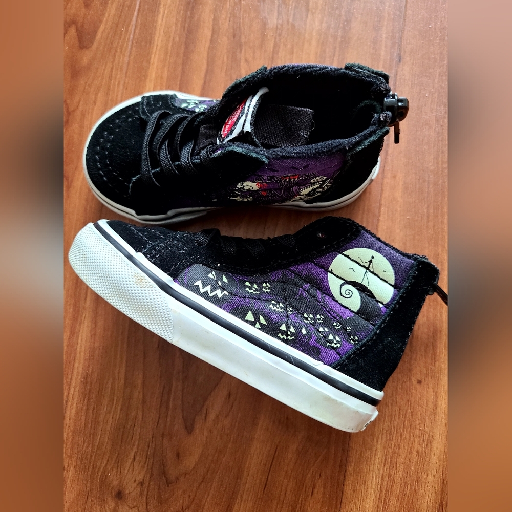 Vans Nightmare Before Christmas Toddler🖤💜